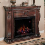 Lexington Electric Fireplace Mantel in Empire Cherry
